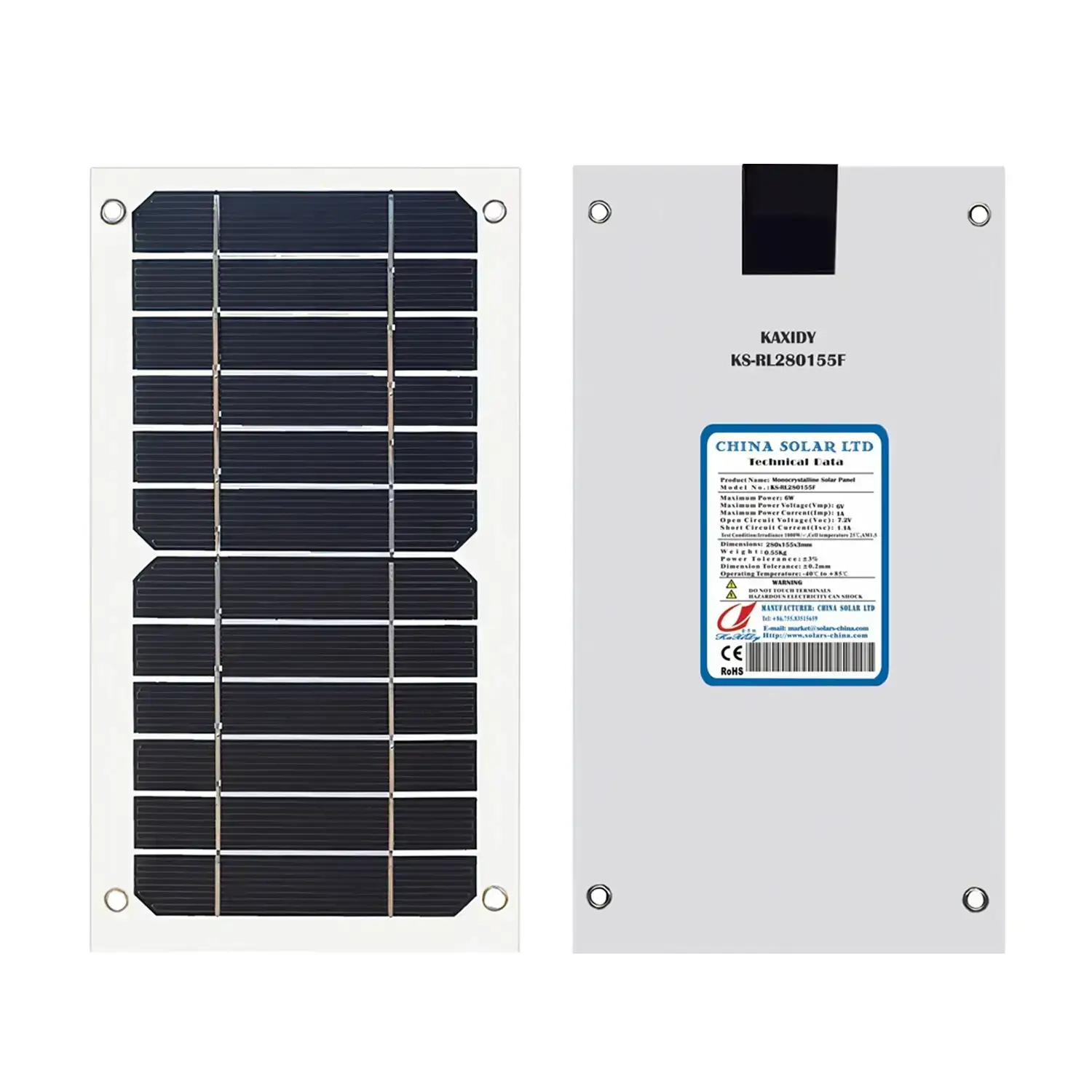 Panneau Solaire Flexible 6W