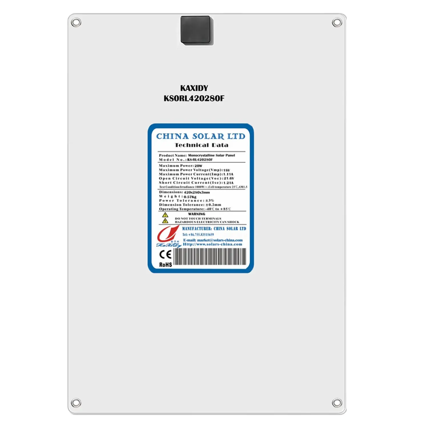 Panneau Solaire 12V