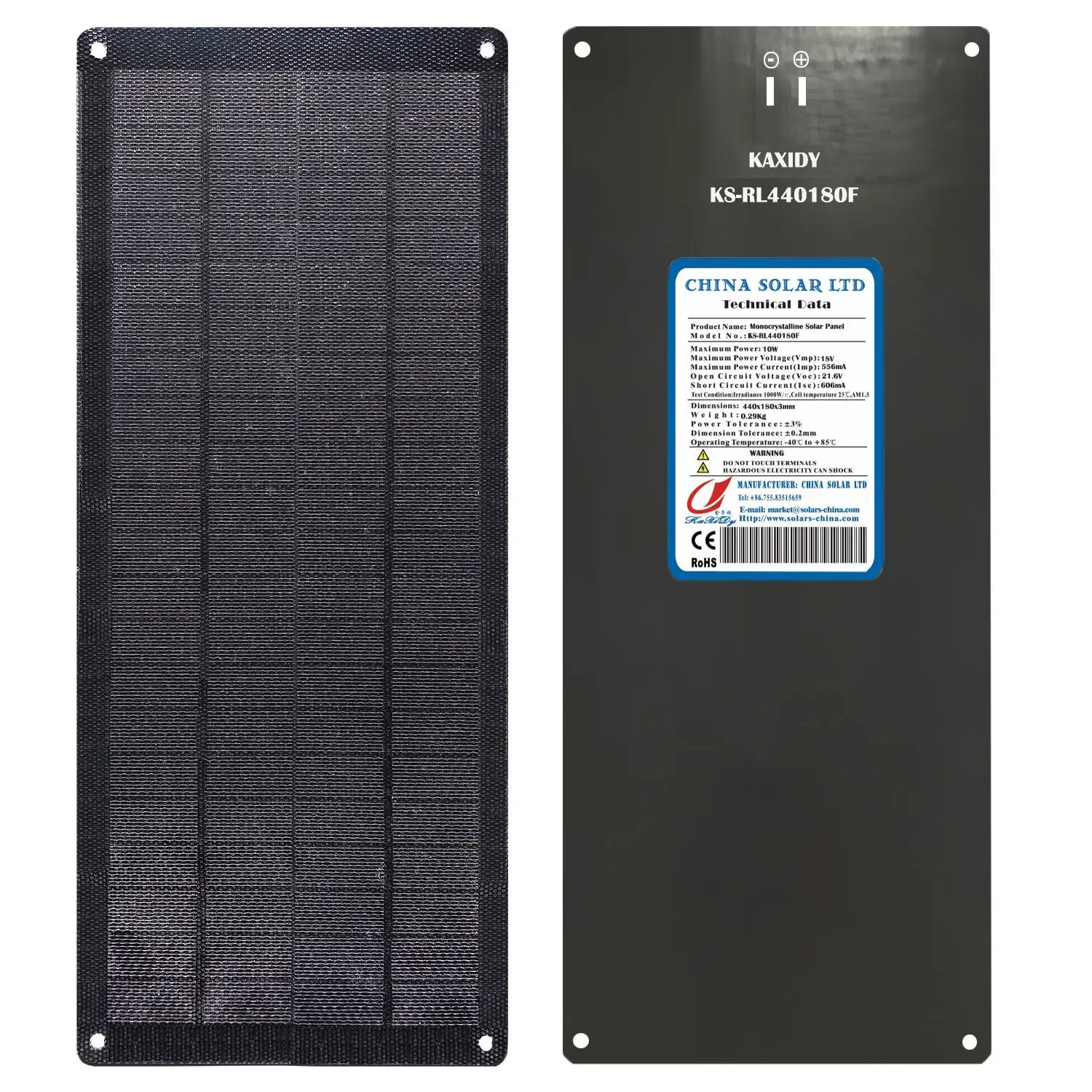 Panneaux Solaires Flexibles 10W