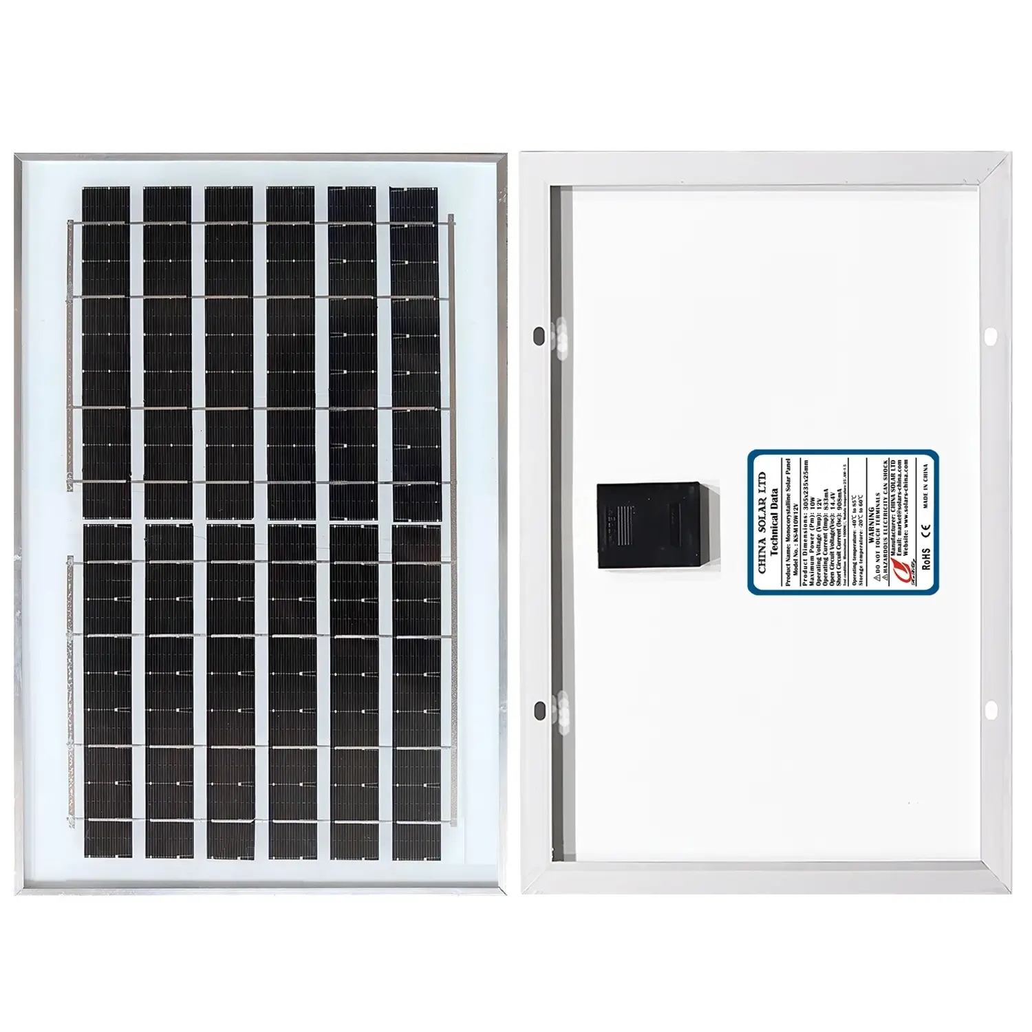 PV Panneau Solaire 10W