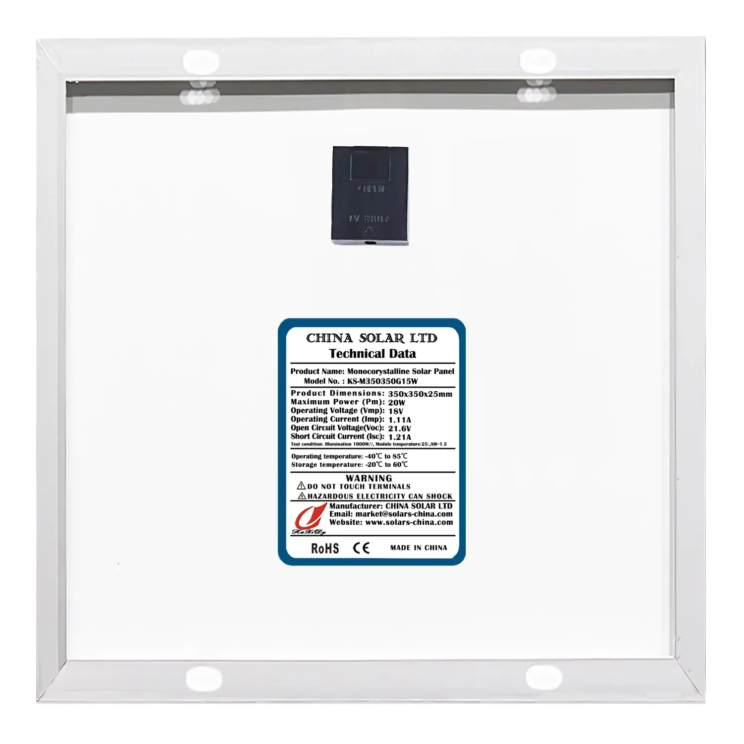 Panneau Solaire 20W