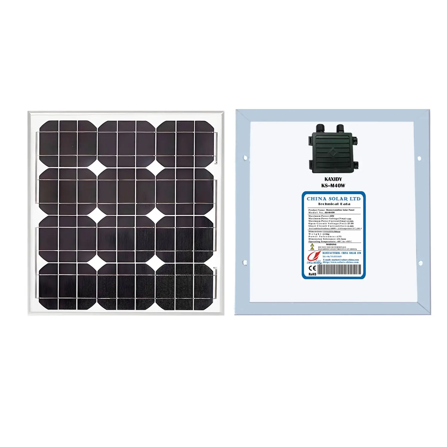 PV Modules Solaires 40W