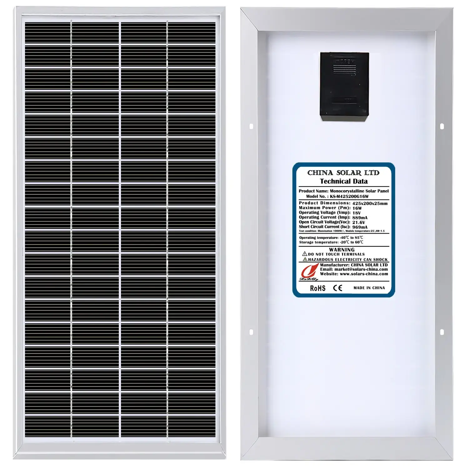 Panneau Solaire 16W
