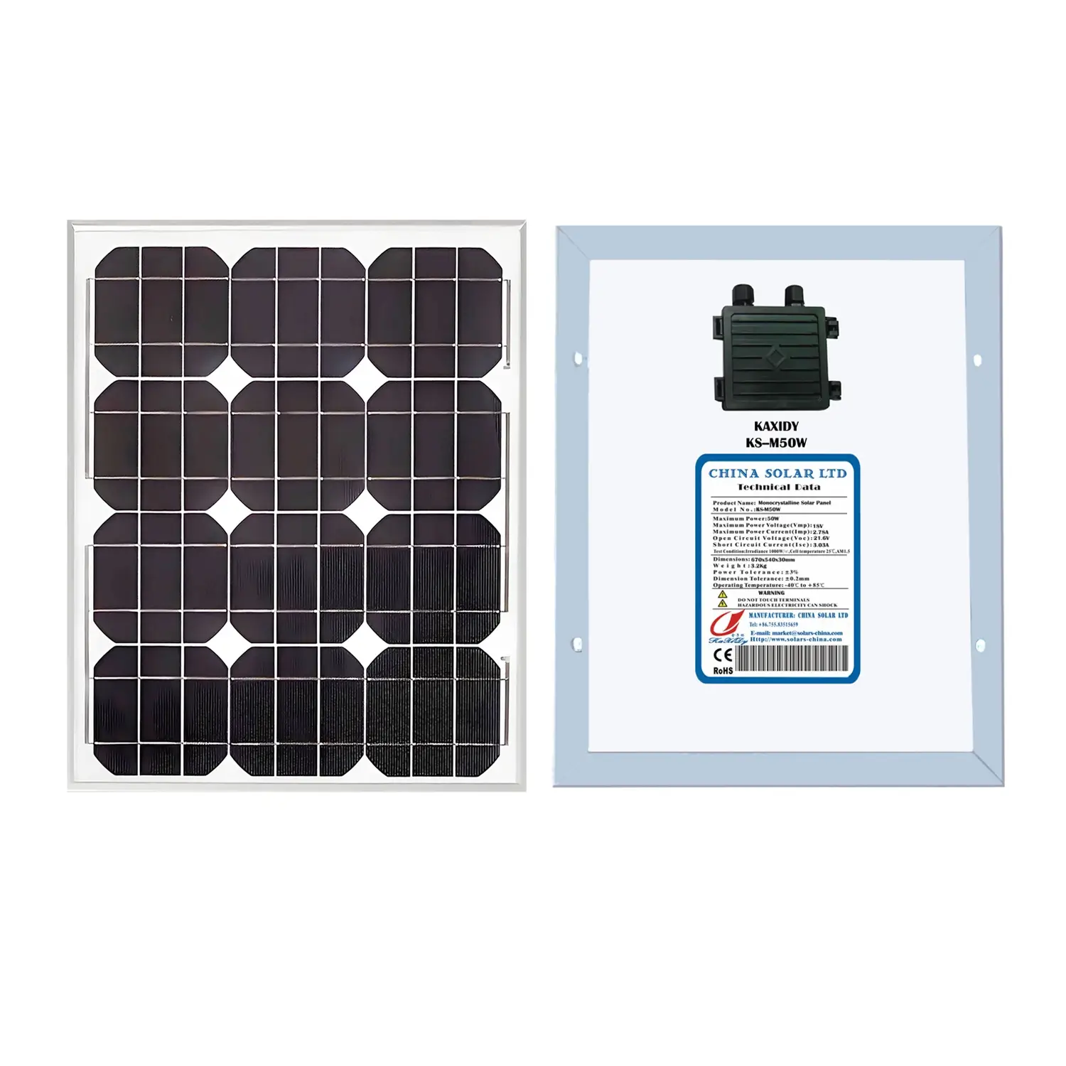 Panneaux Solaires 50W