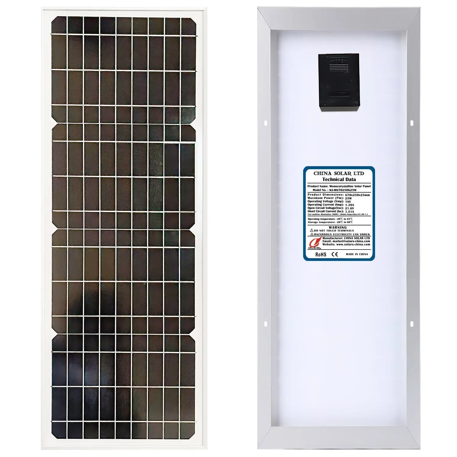 Modules Solaires 25W