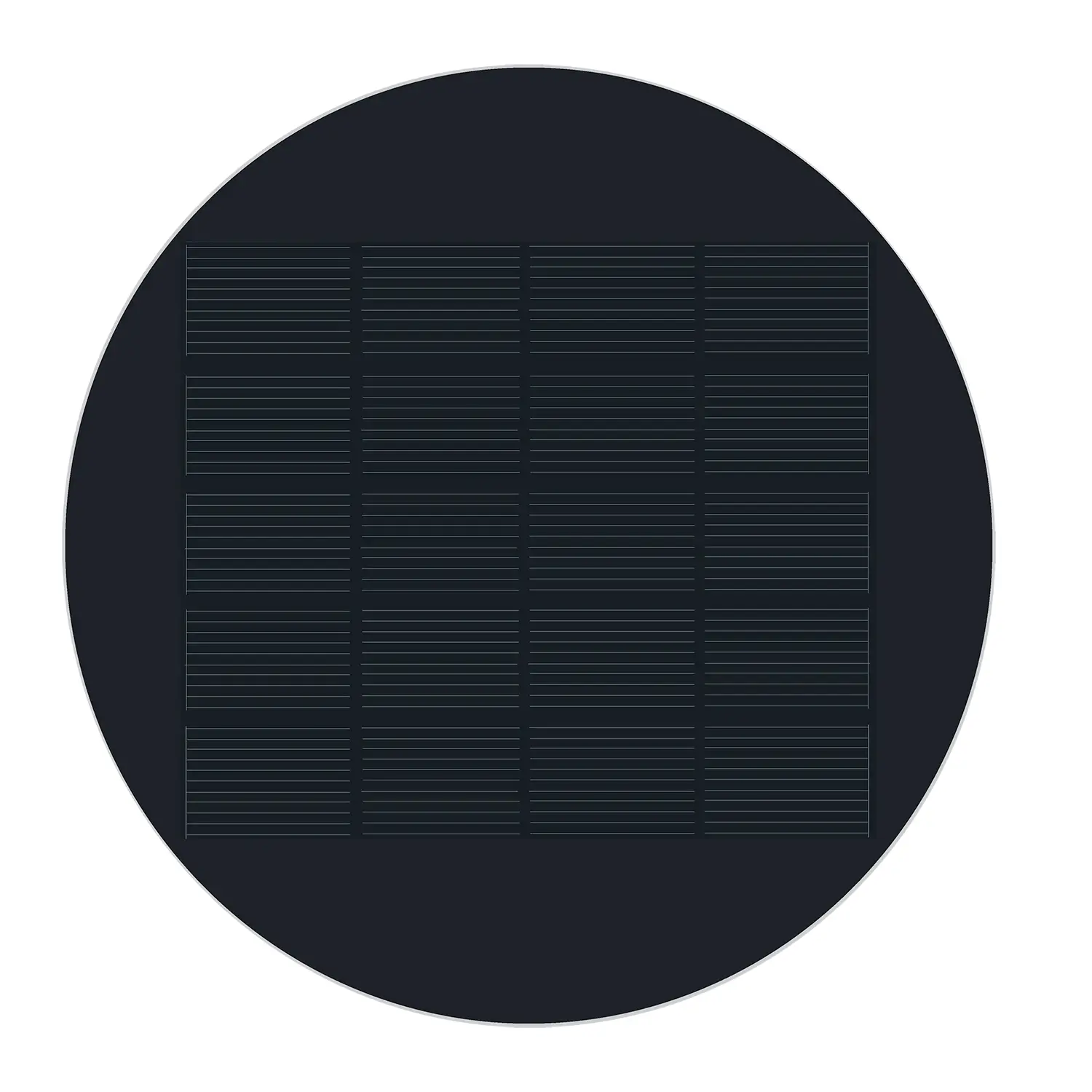 Panneau Solaire Rond 5V