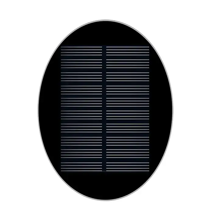 Ovales Panneau Solaire