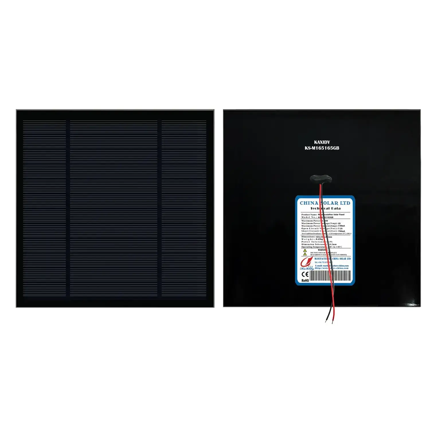 Panneau Solaire 5W 6V