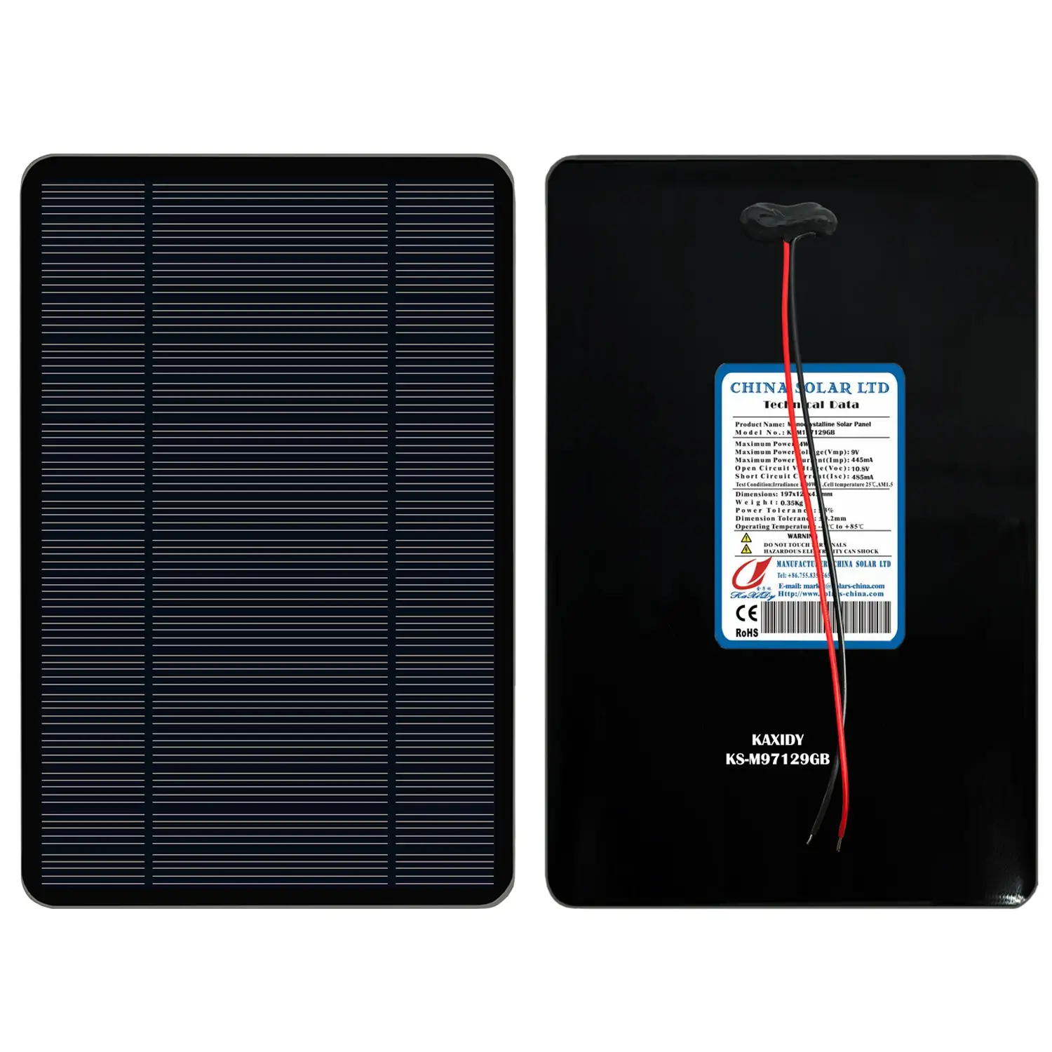 panneau solaire 4W 9V