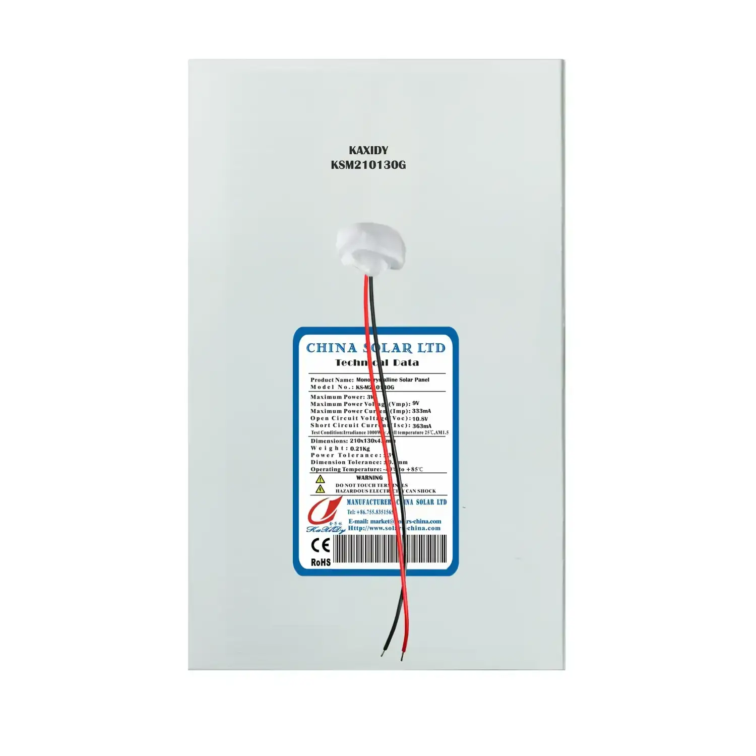 Panneau Solaire 9V