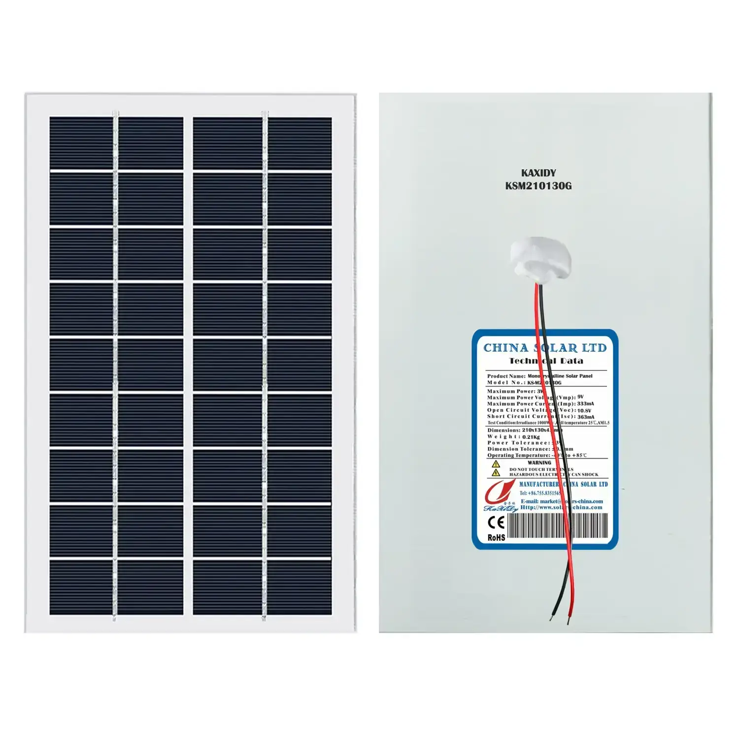 Panneau Solaire 3W