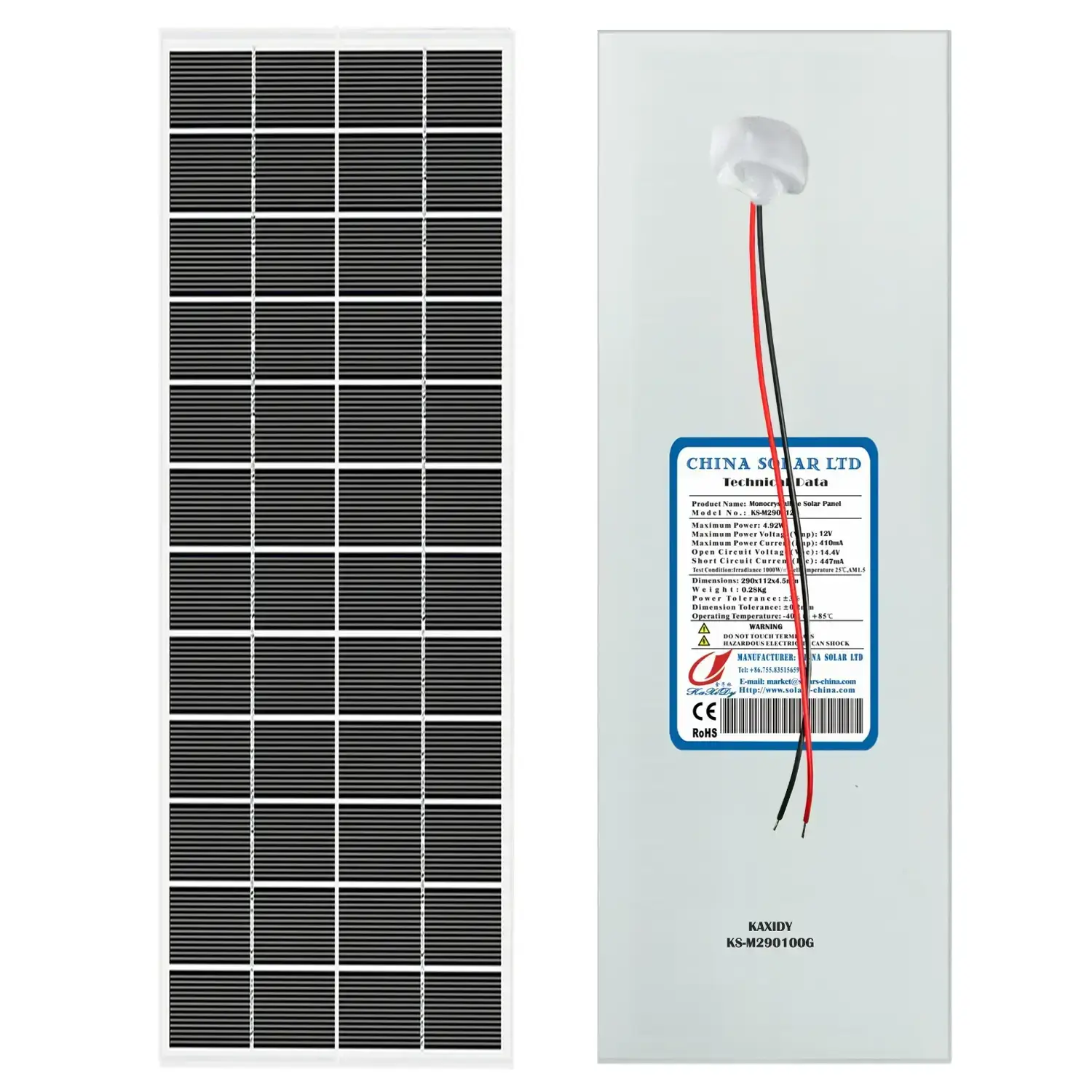12V panneaux solaires