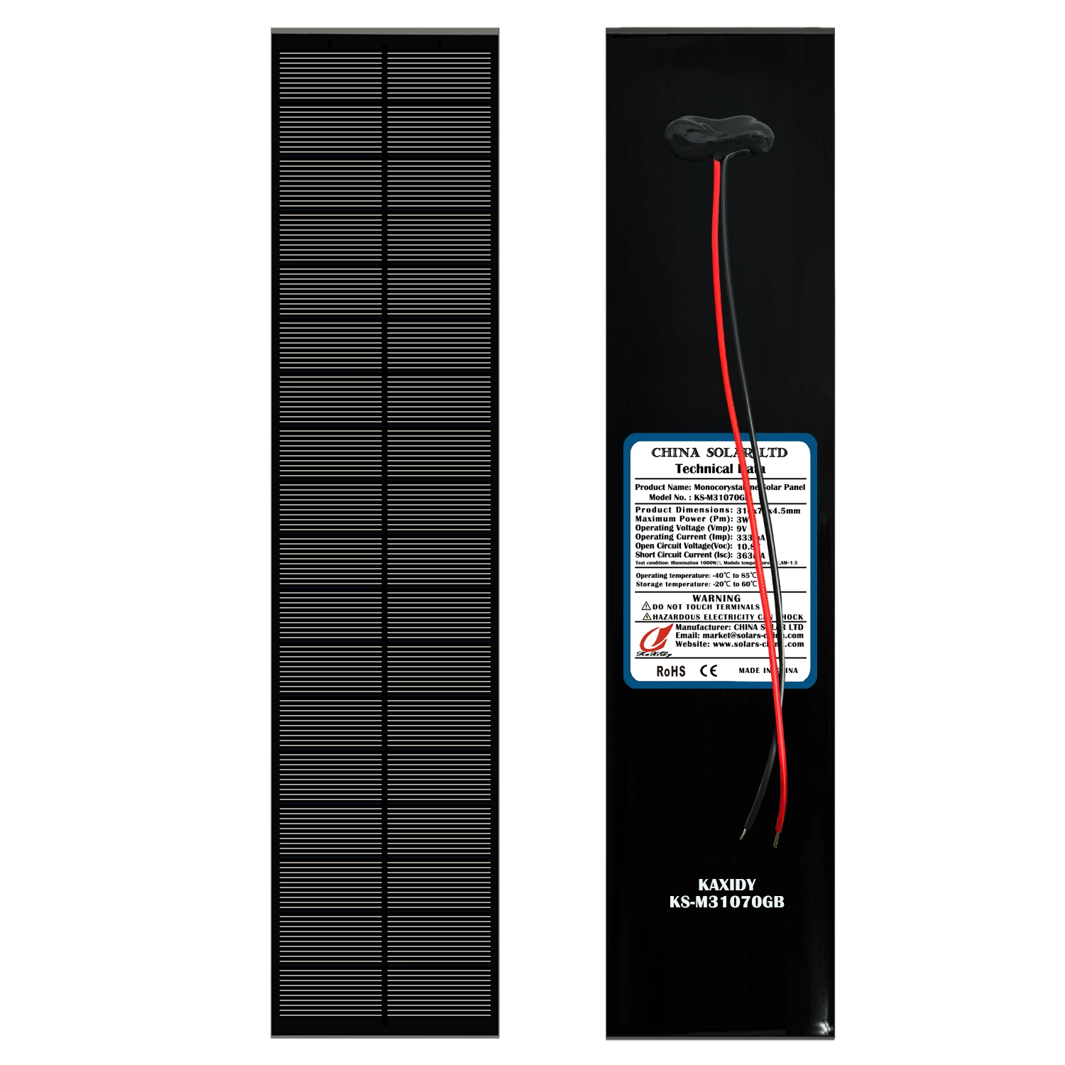 3W Panneau Solaire