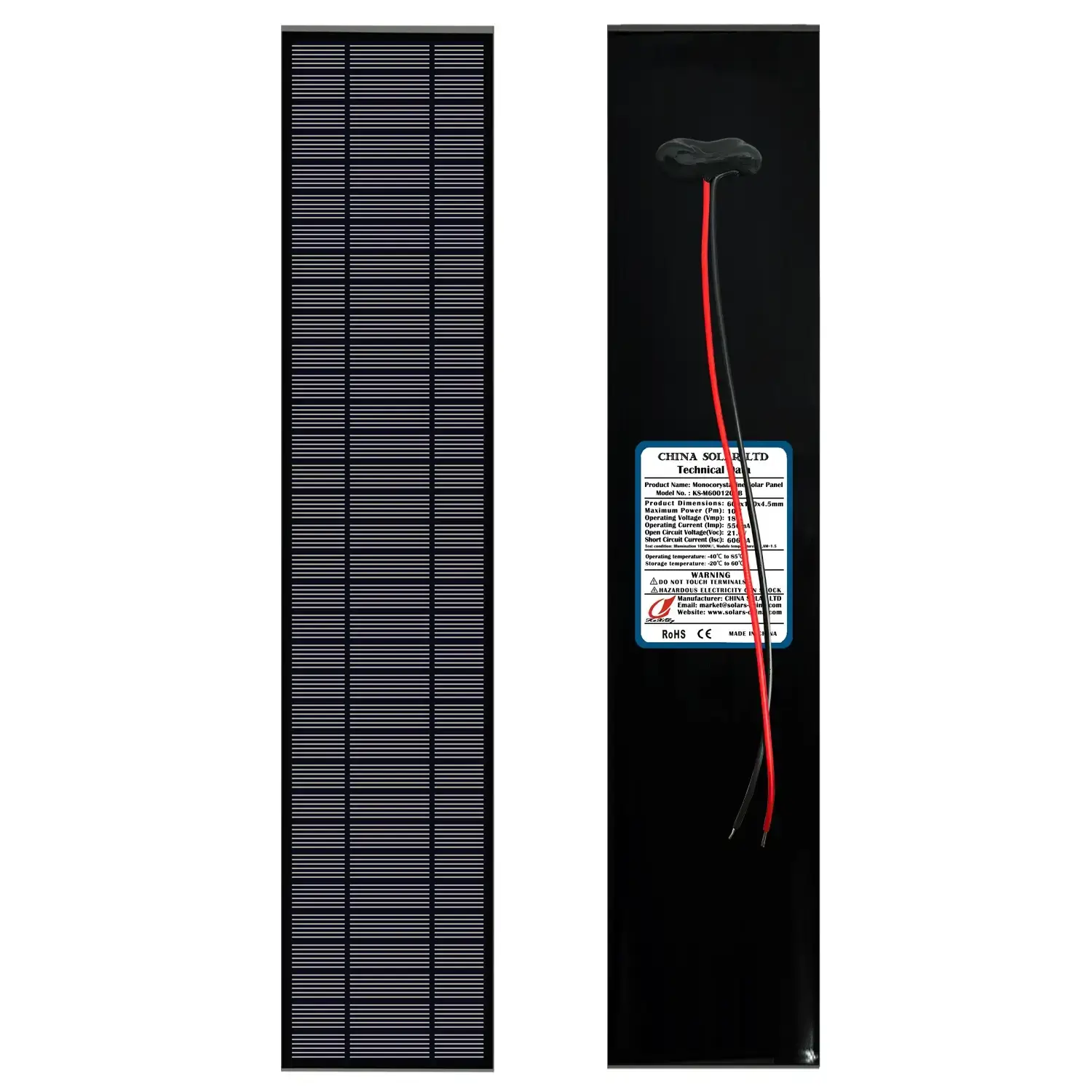10W panneau solaire