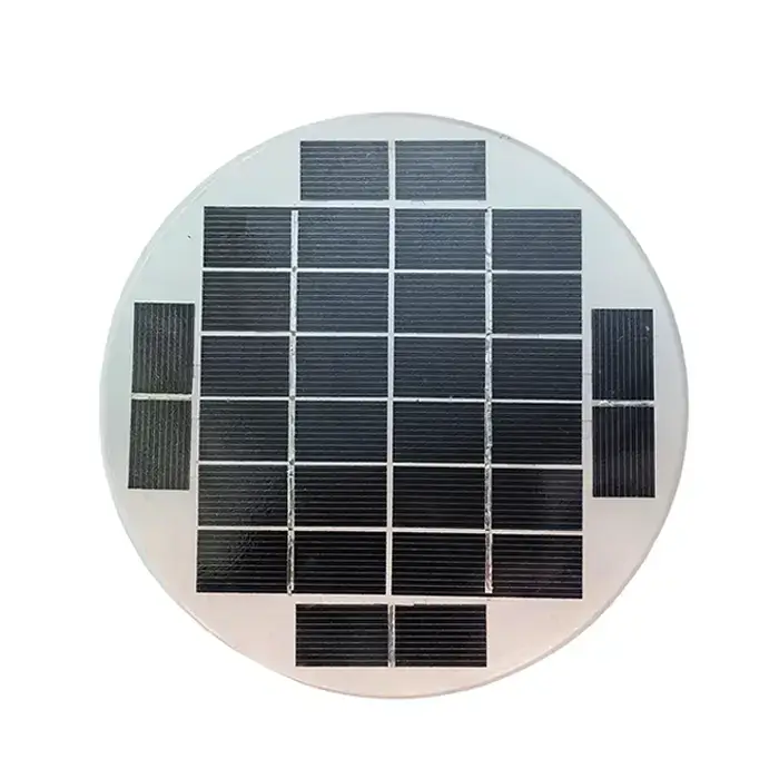 Panneau Solaire Rond 6V