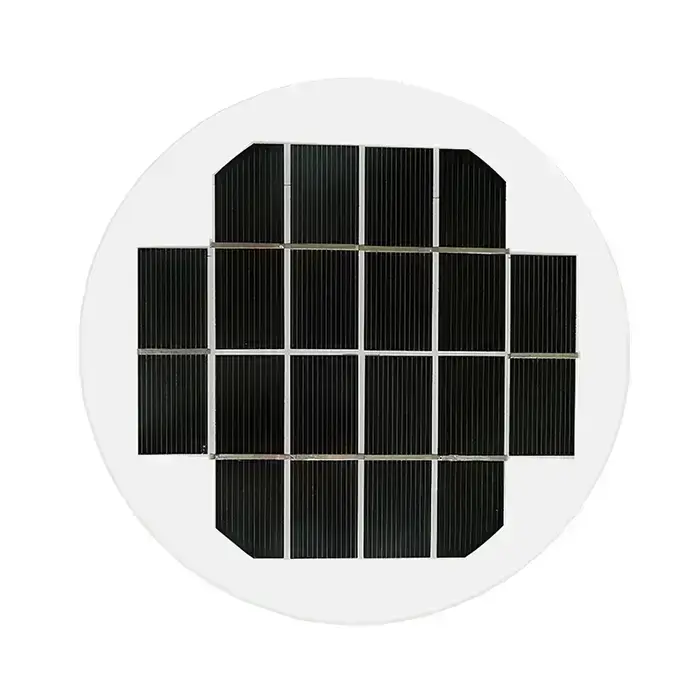 5V Panneau Solaire Rond