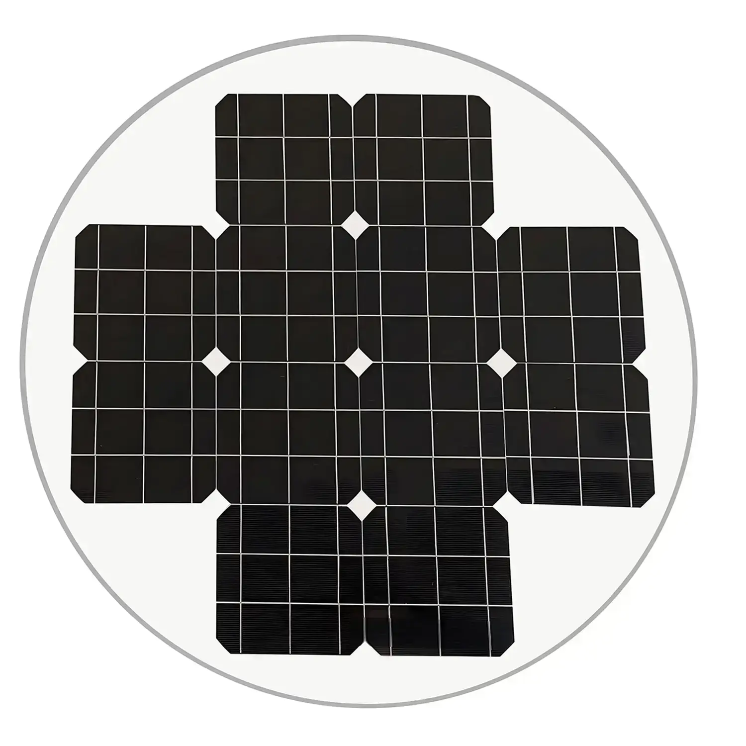 60W Panneau Solaire Rond
