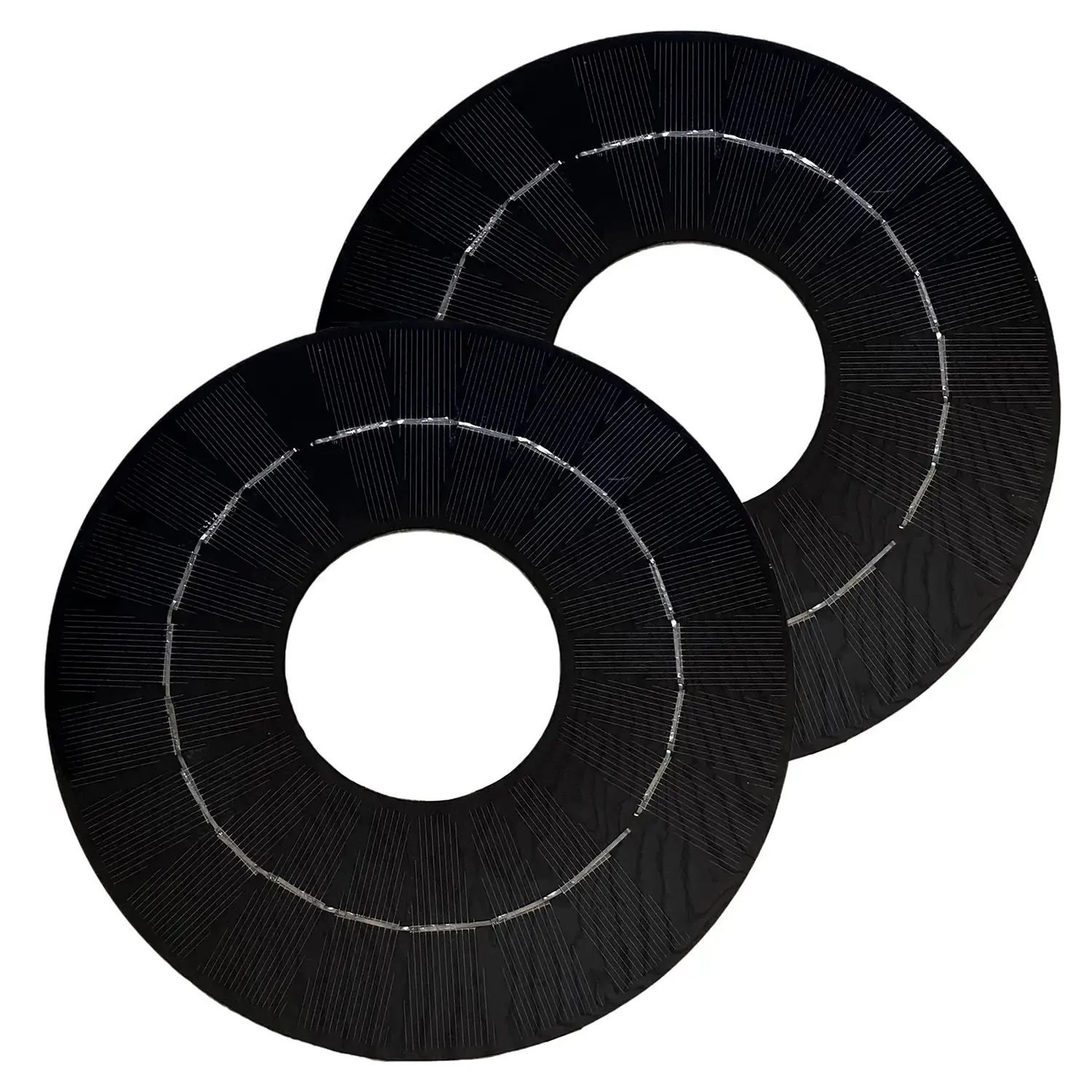 Panneaux solaires circulaires