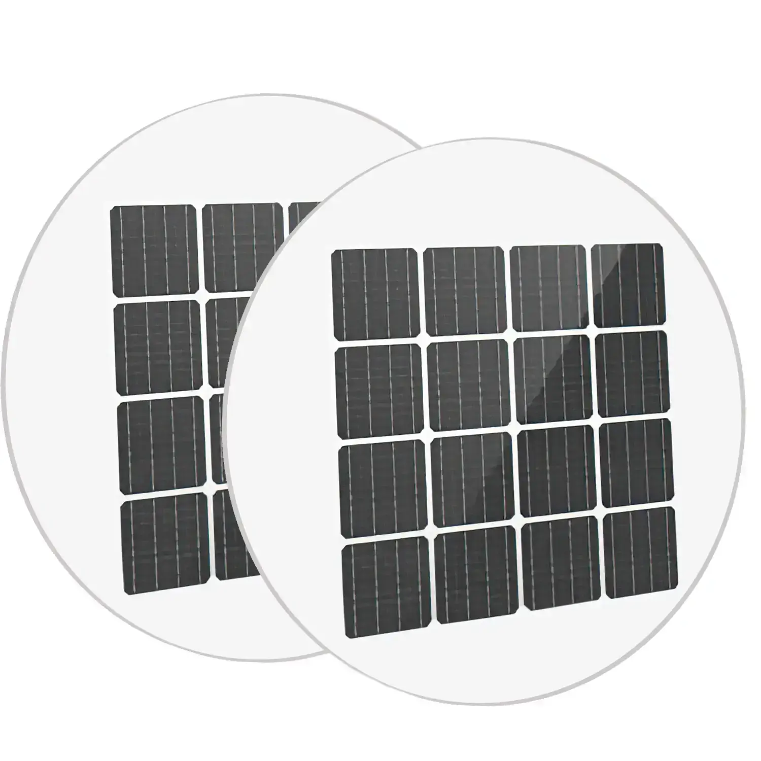 panneau solaire rond